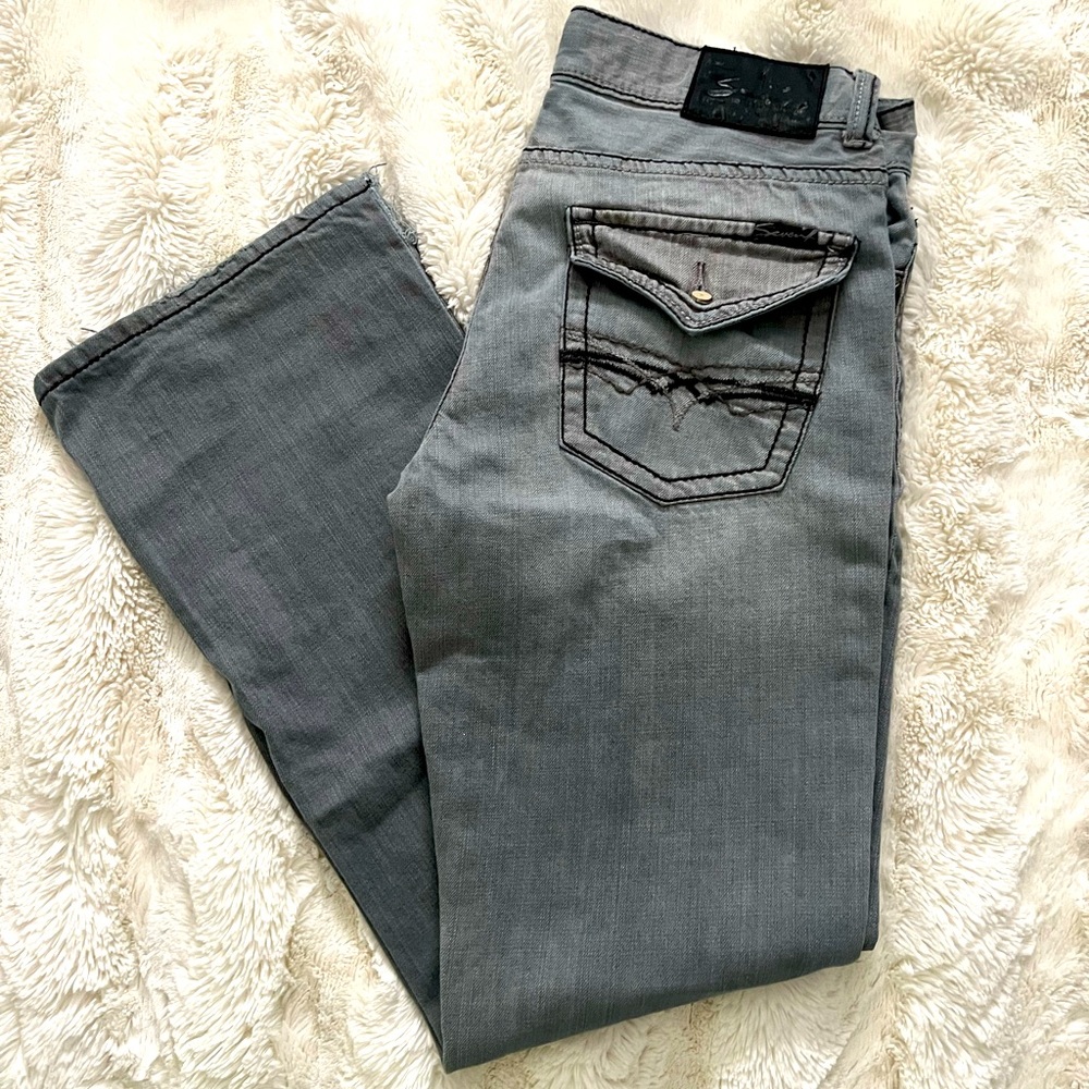 Men’s Seven7 Jeans  Gray  Size 32x34